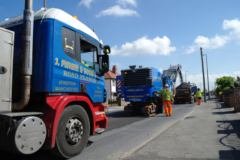 Heavy haulage J Fisher & Sons, Manchester